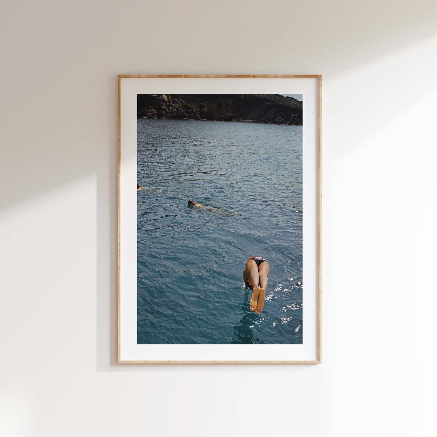 The Diver Photography Print | Greece Wall Art | Travel Print | Wall Art Decor | Fine Art Print